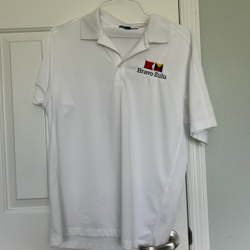 Bravo Zulu Vintage Sailing Polo. No Stains.
